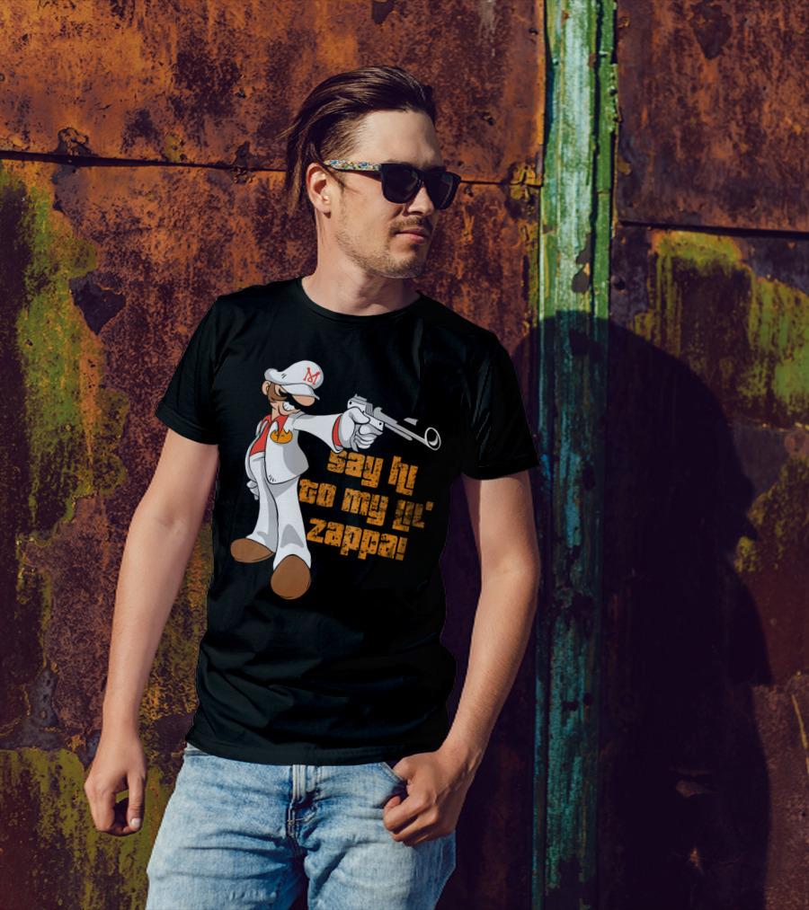 Mario Montana Say Hi To My Lil' Zappa T-Shirt