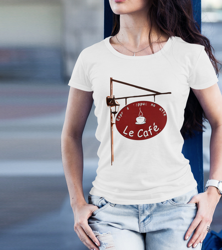Le Café Esprit Suspendu No Arbre T-Shirt