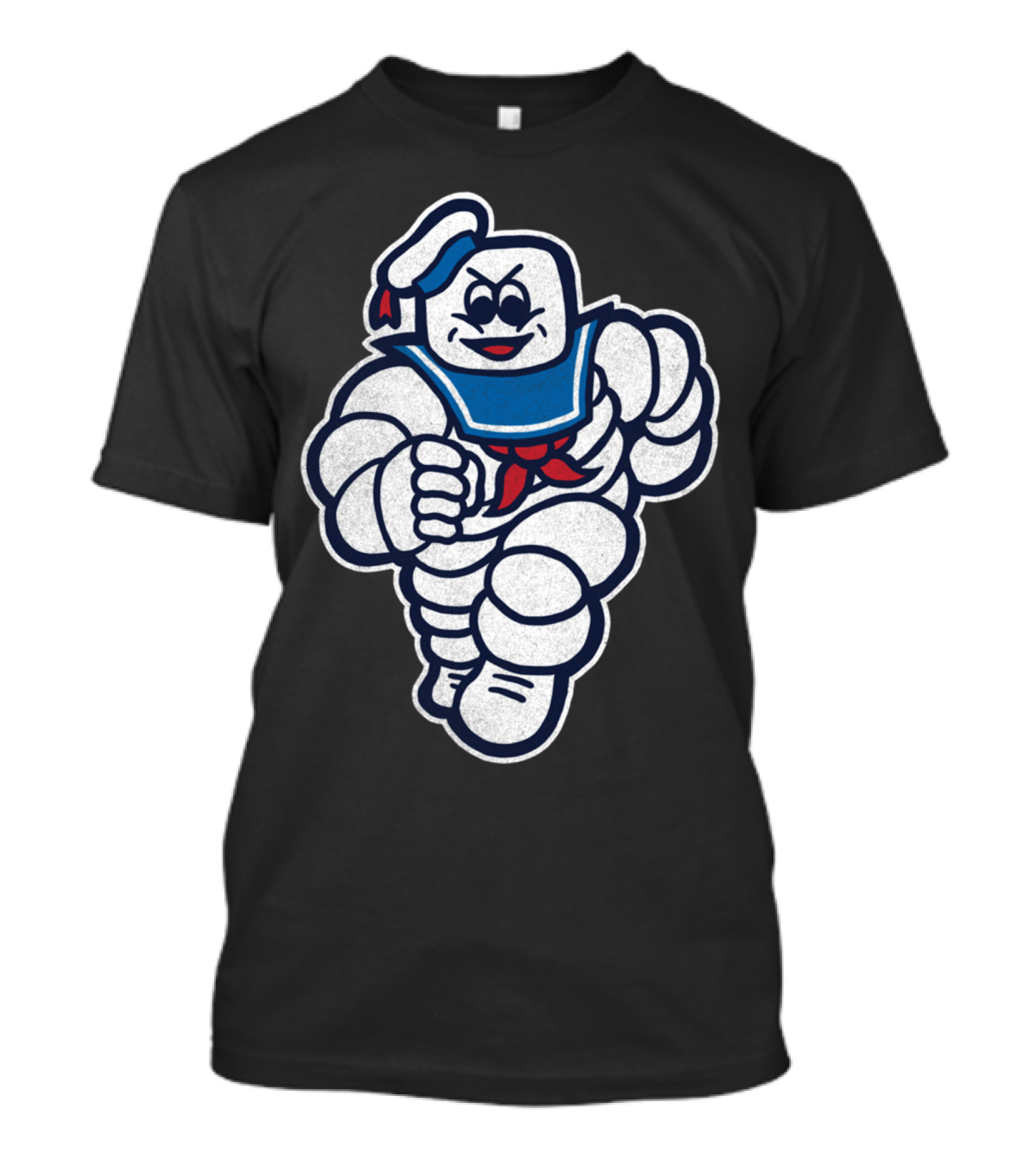 Marshmelin Man Ghostbusters Stay Puft Inspired Character T-Shirt