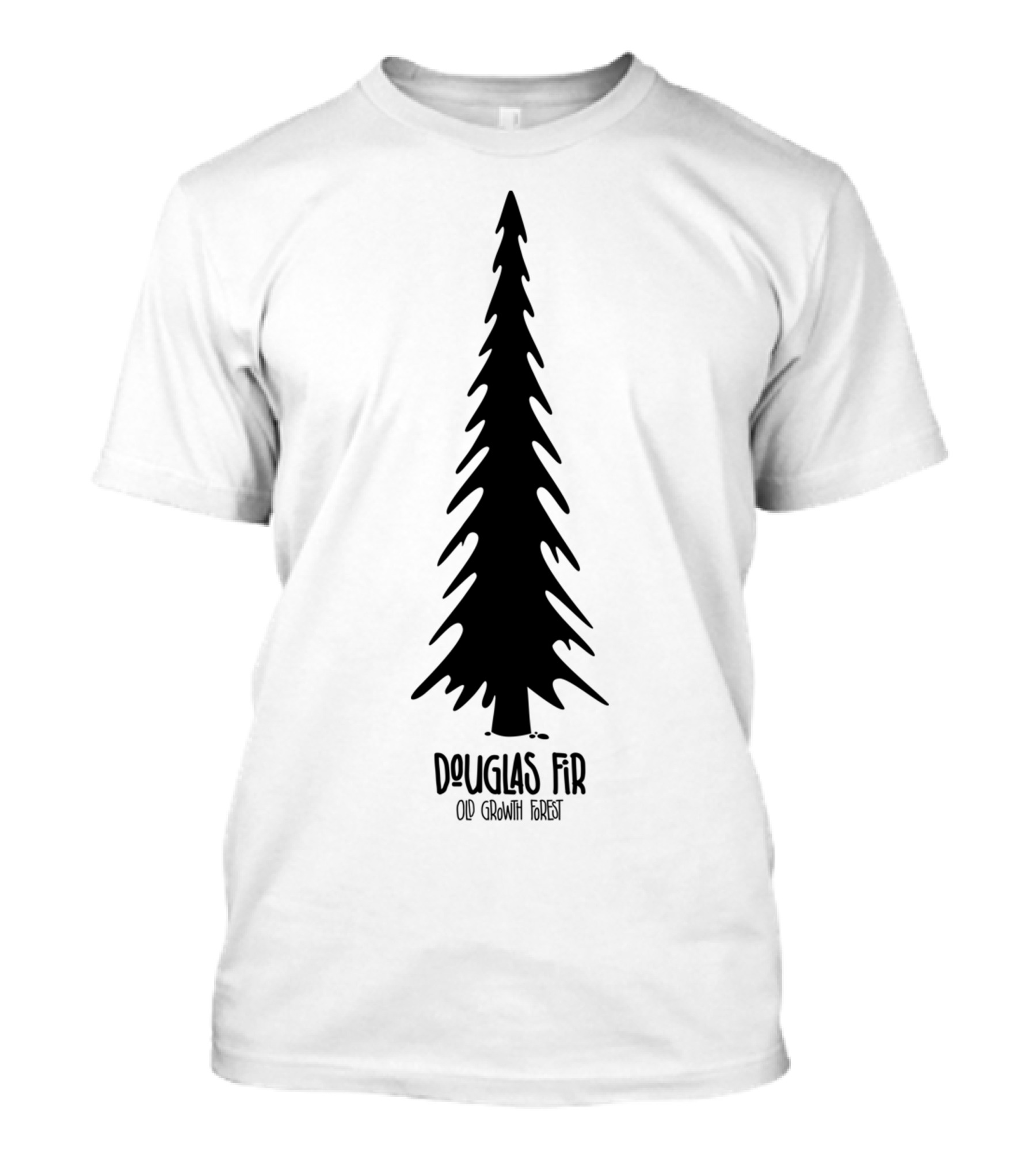 Douglas Fir Old Growth Forest Tree T-Shirt