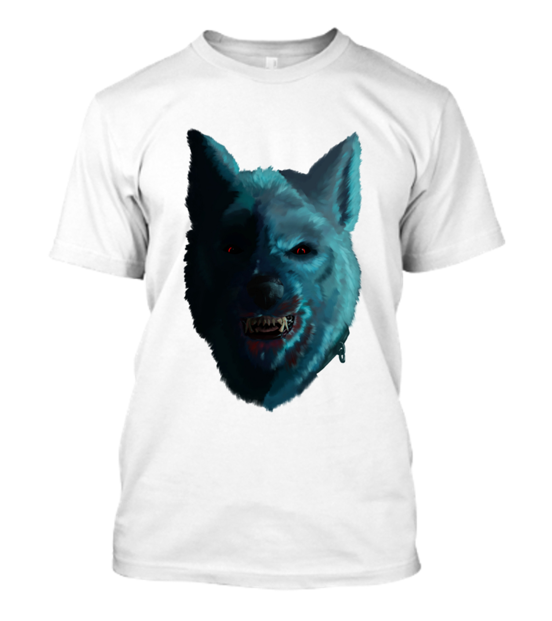 Fenrir Unbound Norse Mythology Wolf Head T-Shirt