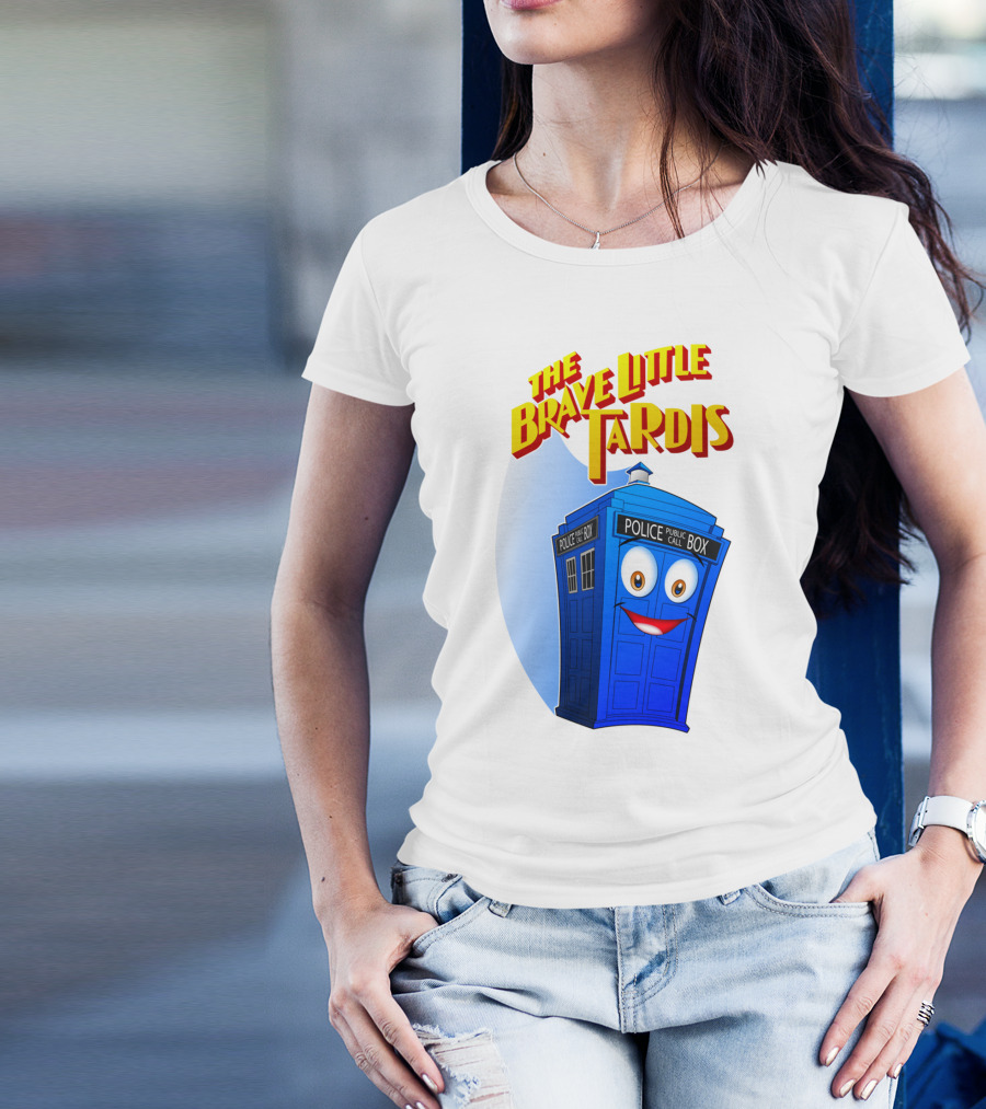 The Brave Little Tardis Police Public Call Box T-Shirt