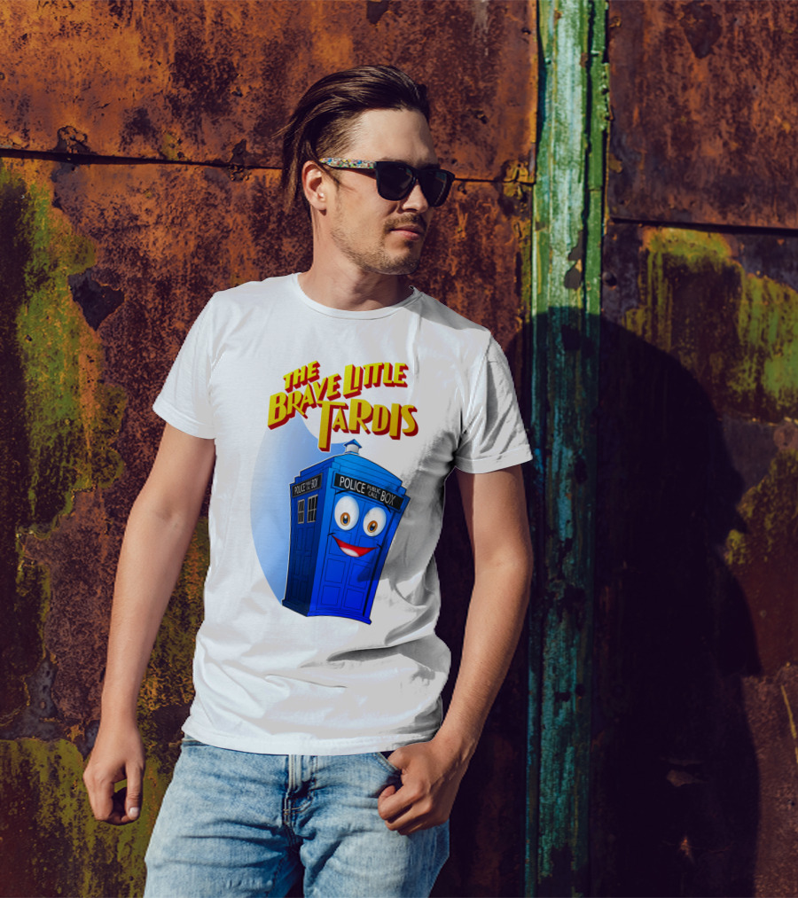 The Brave Little Tardis Police Public Call Box T-Shirt