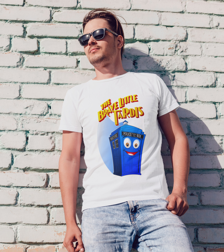 The Brave Little Tardis Police Public Call Box T-Shirt