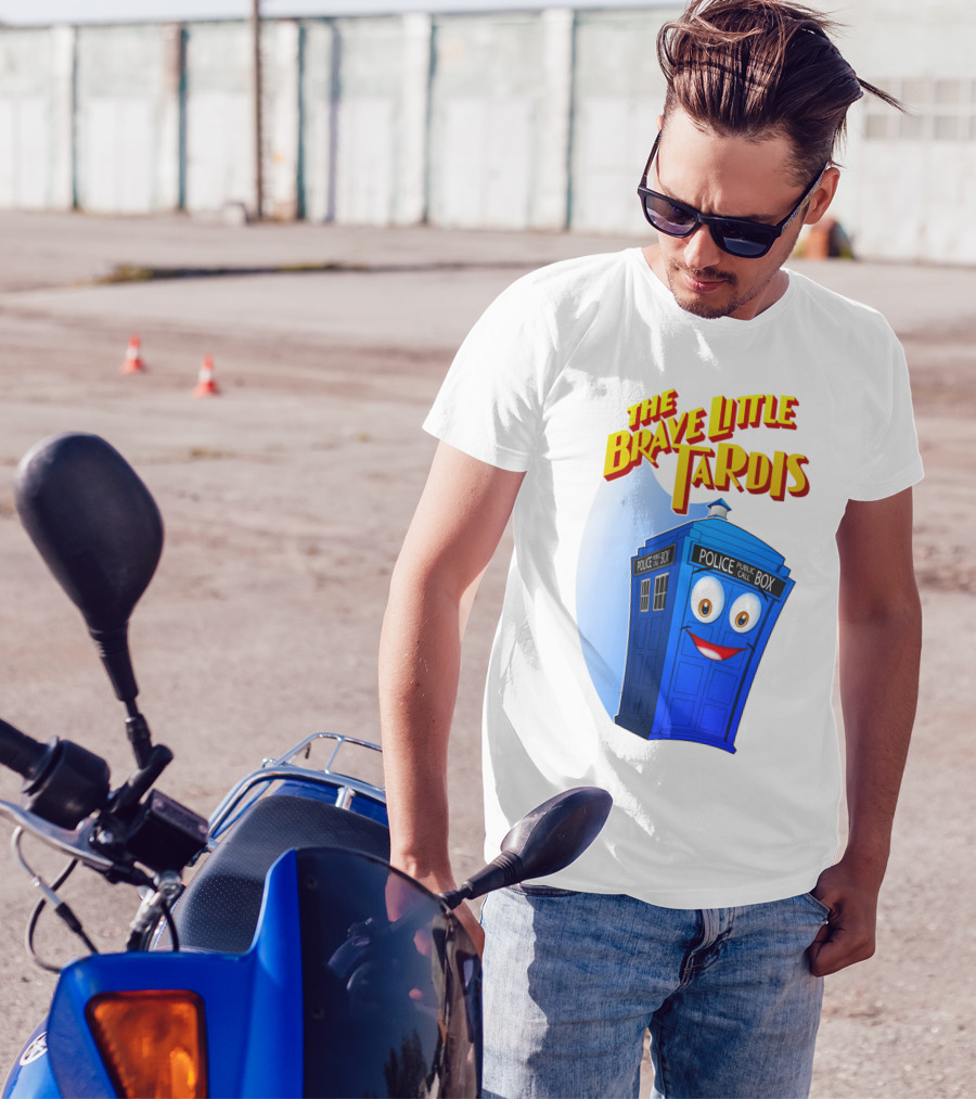 The Brave Little Tardis Police Public Call Box T-Shirt