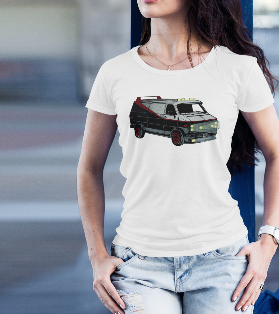 Righteous Ride Iconic Custom Van Adventure 1983 T-Shirt