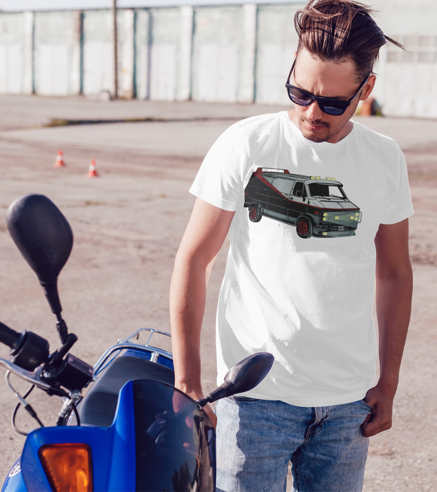 Righteous Ride Iconic Custom Van Adventure 1983 T-Shirt