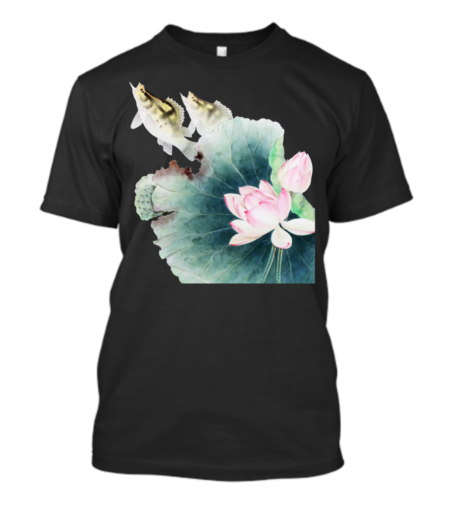 Loving Fishes Lotus Blossom Harmony T-Shirt