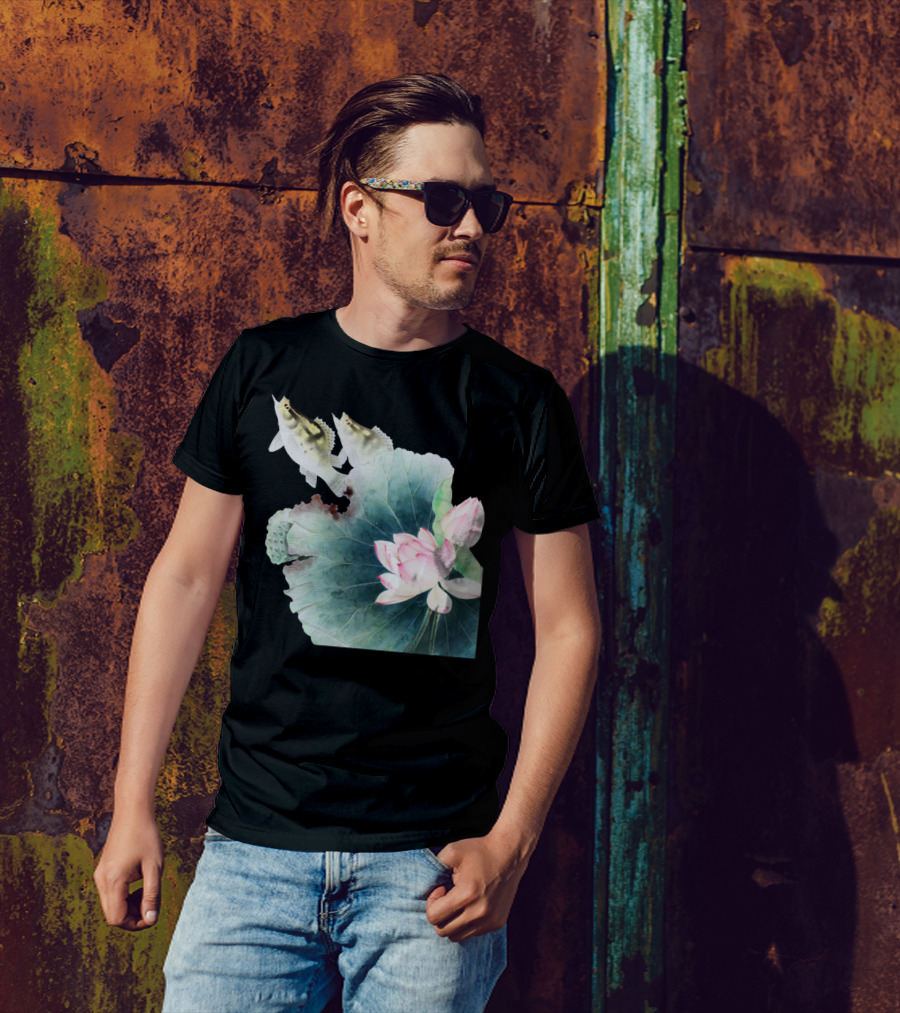 Loving Fishes Lotus Blossom Harmony T-Shirt