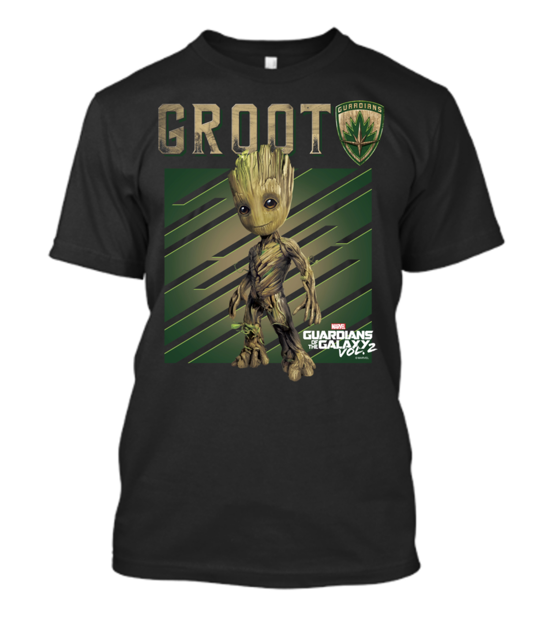 Groot Guardians Marvel Guardians Of The Galaxy Vol. 2 T-Shirt