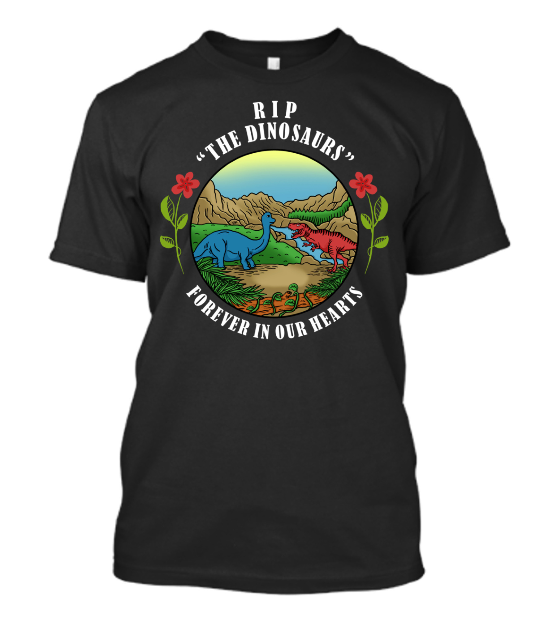 RIP The Dinosaurs Forever In Our Hearts T-Shirt
