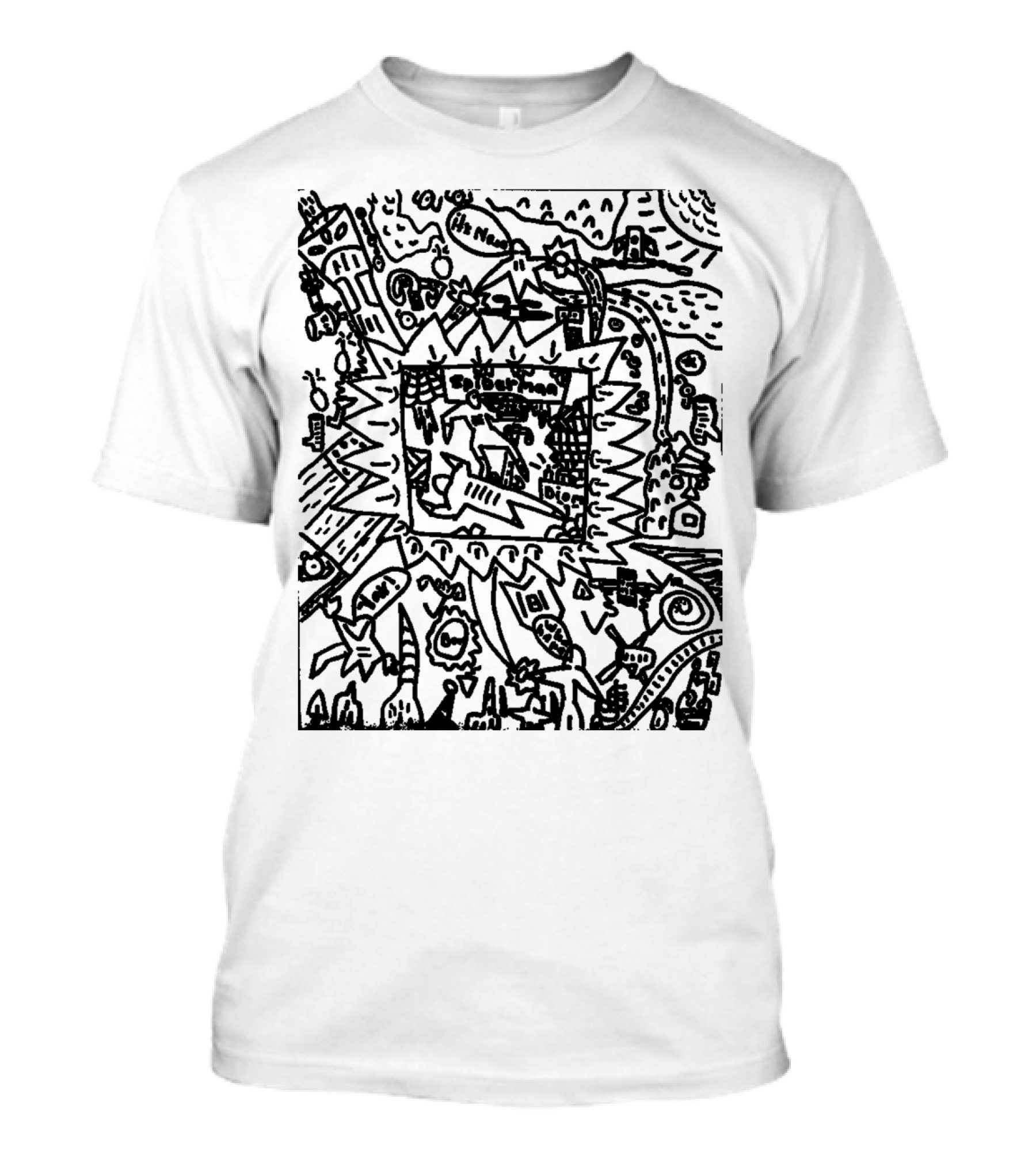 PsyKIDelic Spider Cityscape Adventure T-Shirt
