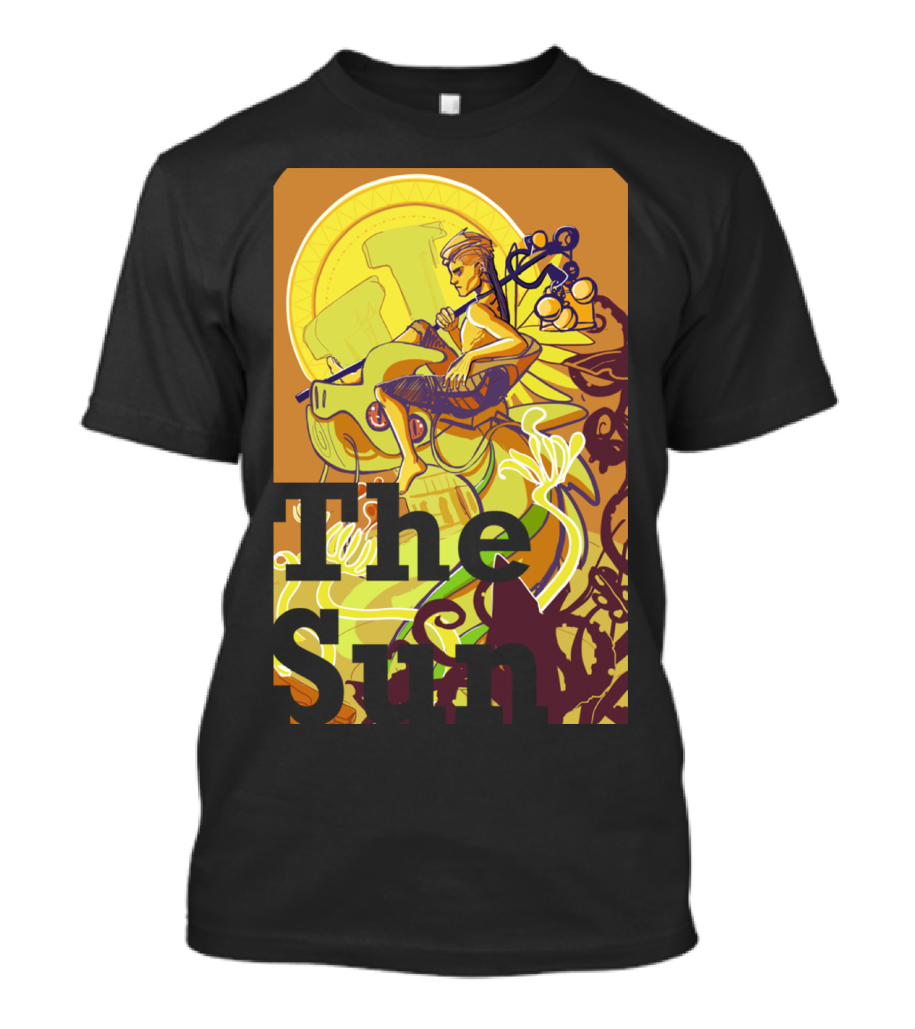 The Sun Tarot Card Guardian T-Shirt