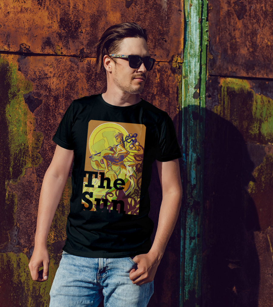 The Sun Tarot Card Guardian T-Shirt
