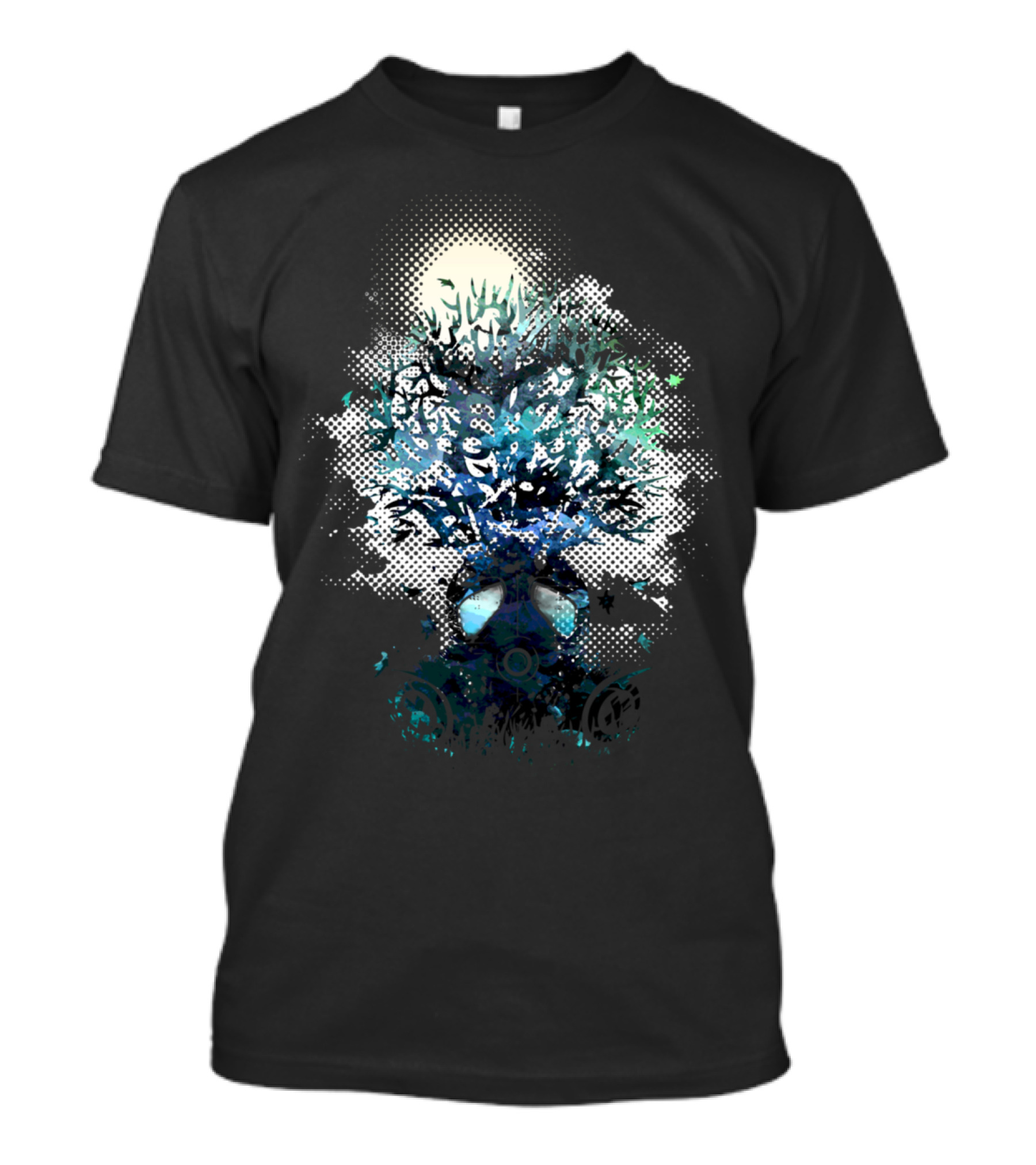 Breathe For Fresh Air Nature Mask Tree T-Shirt