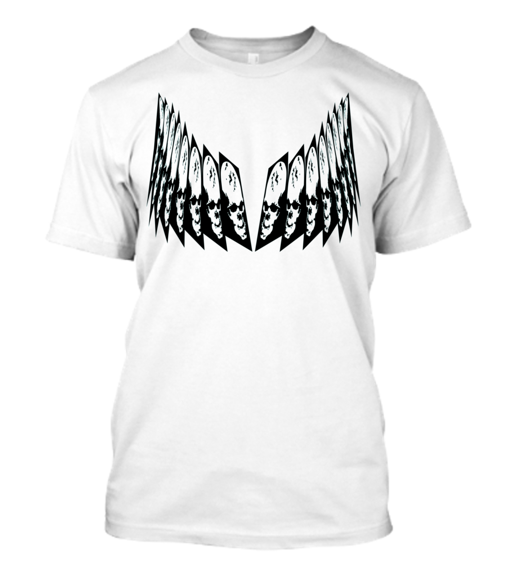 Leanin Skulls Symmetrical T-Shirt