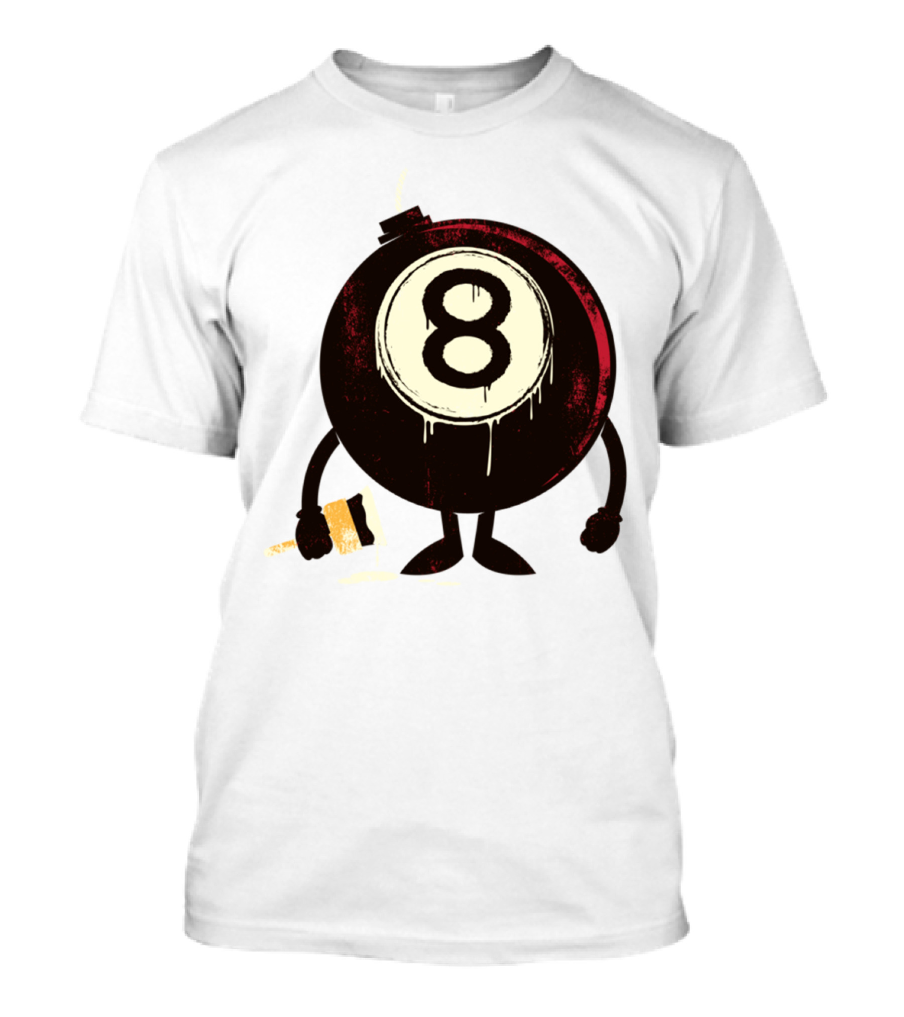 Lucky 8th Melting Paintball Bomb T-Shirt