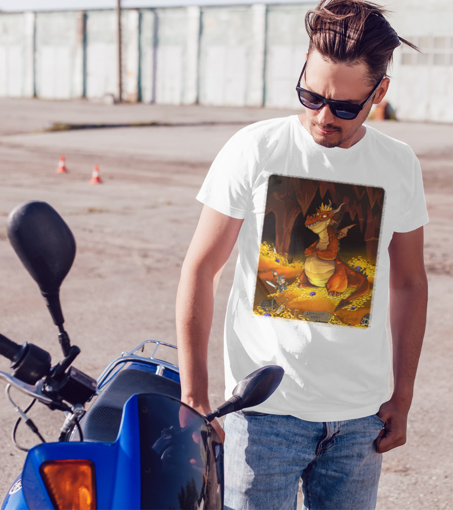 Dragon King Treasure Hoard Caves T-Shirt