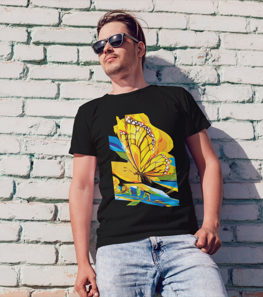 Learn For Changes Monarch Butterfly Transformation Journey T-Shirt