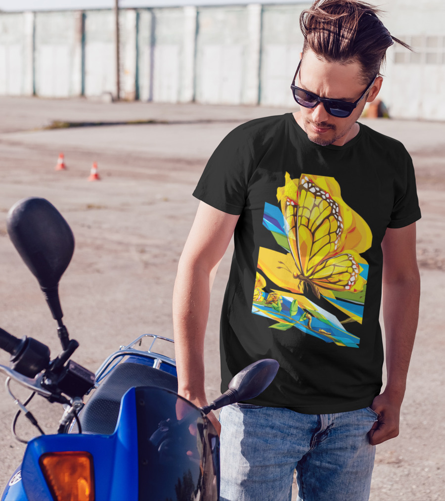 Learn For Changes Monarch Butterfly Transformation Journey T-Shirt