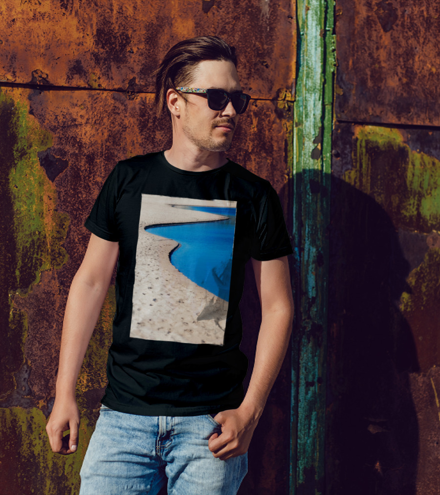Bend Curved Beach Waterline T-Shirt