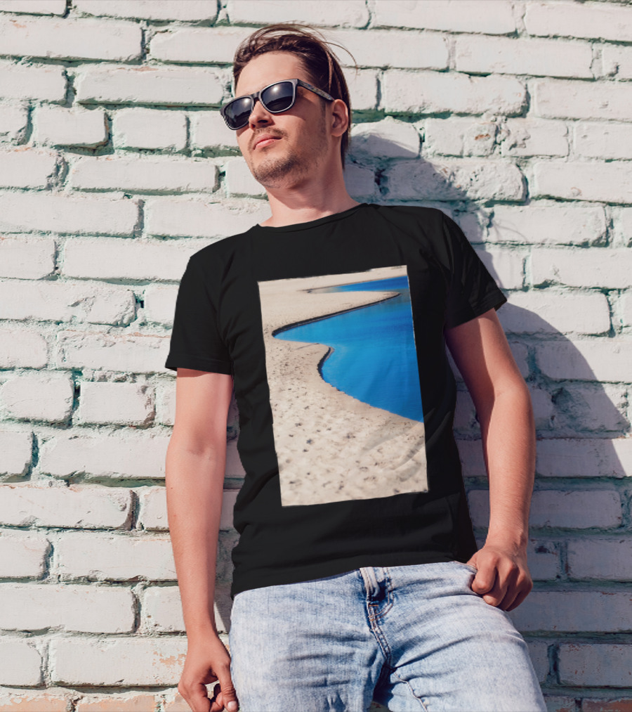 Bend Curved Beach Waterline T-Shirt