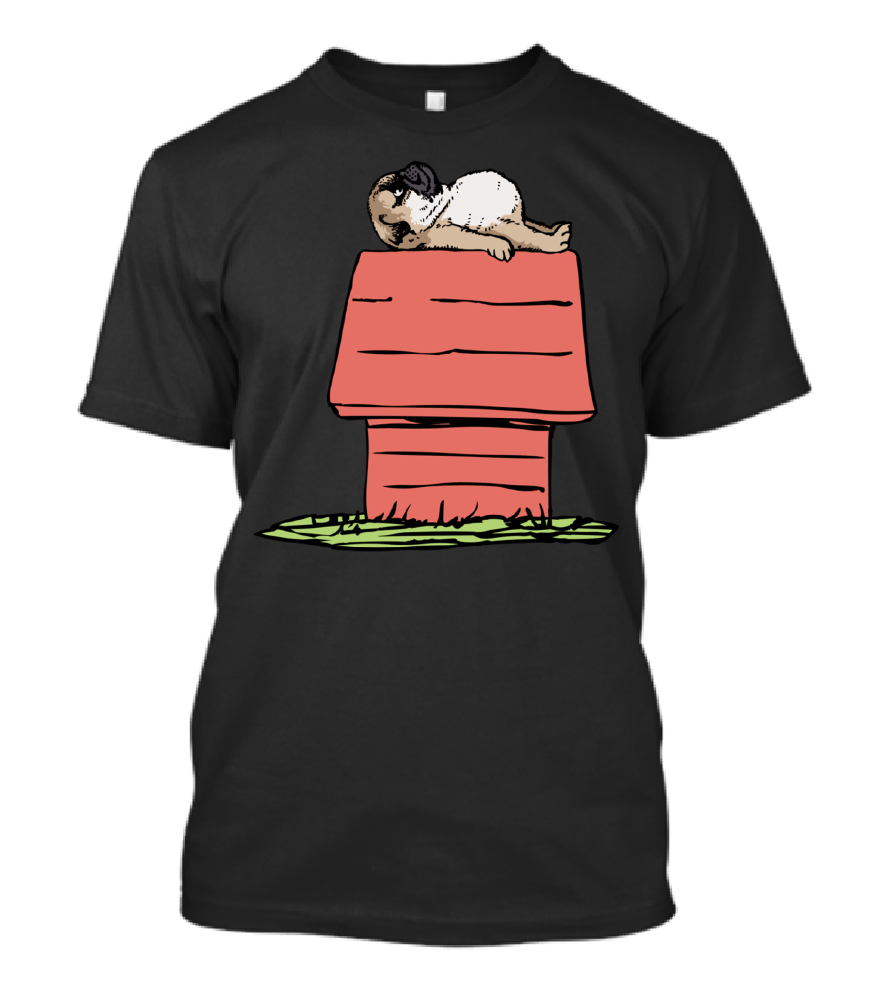 Pug House Snoopy T-Shirt