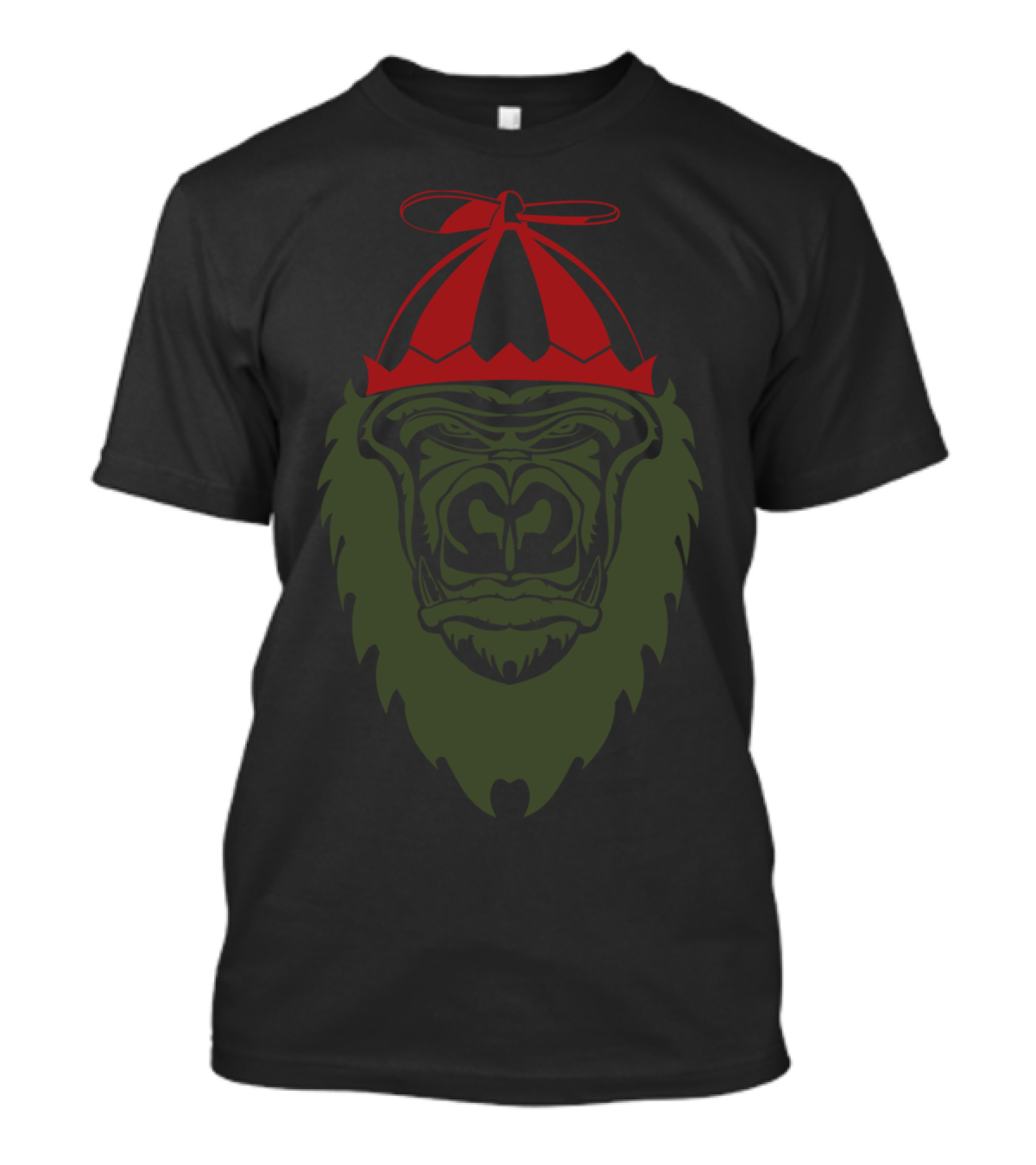 Self Control Gorilla Clown Hat T-Shirt