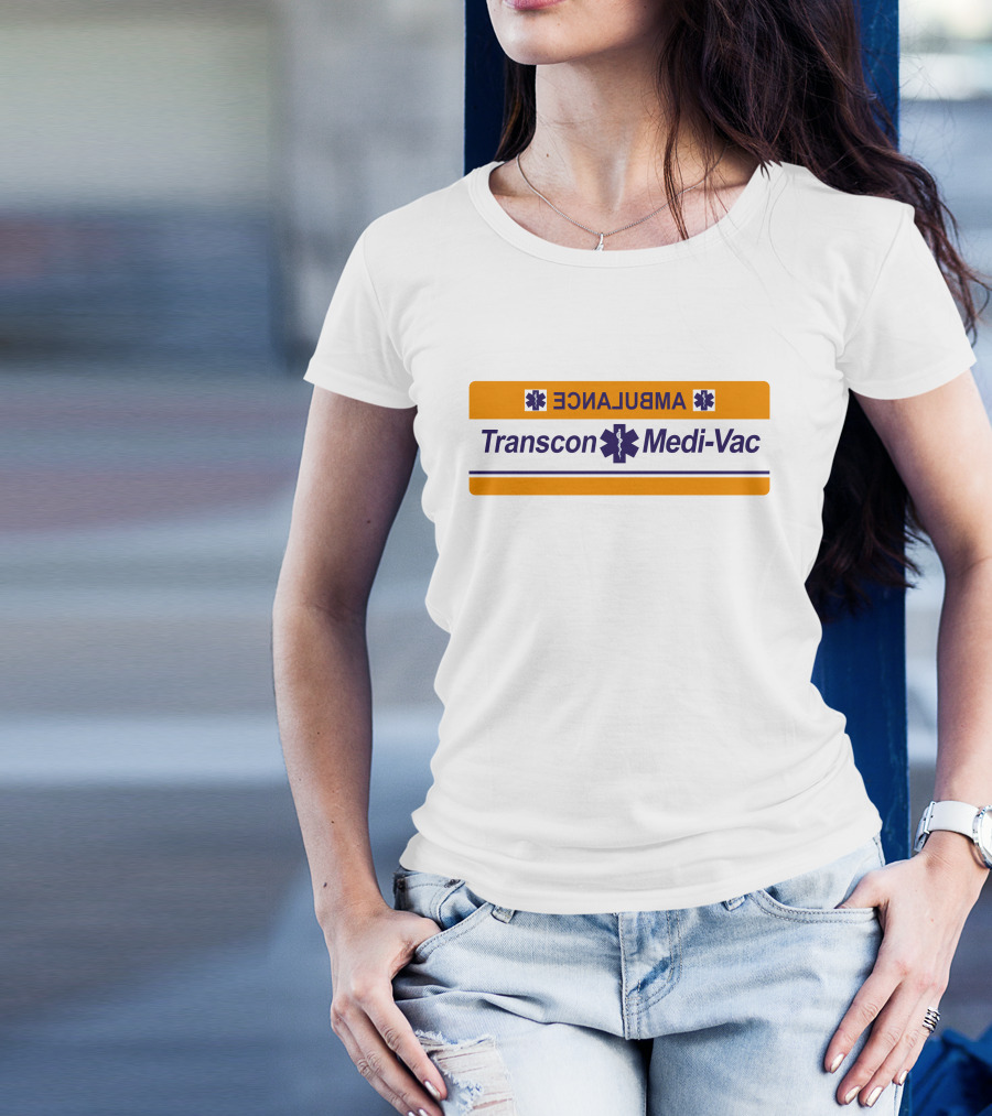 Transcon Medi-Vac Ambulance Medical Transport T-Shirt