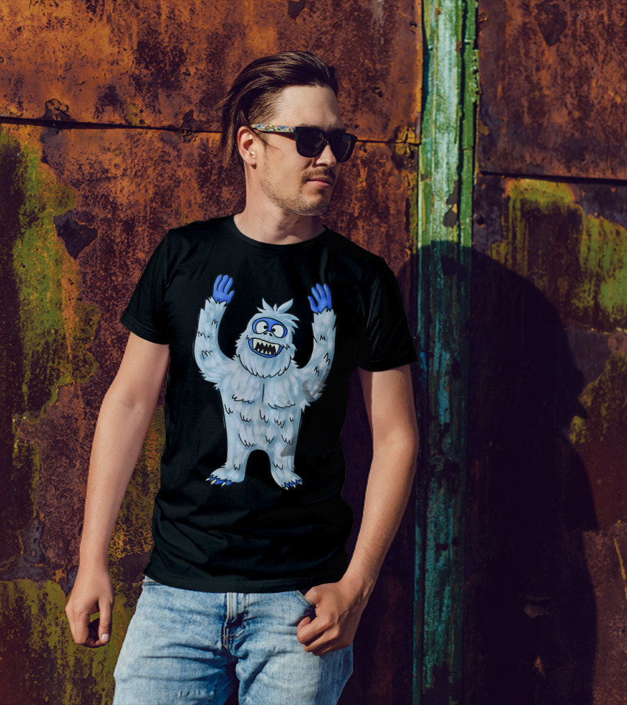 Classic Christmas Special Abominable Snowman Yeti Character Fun Festive T-Shirt