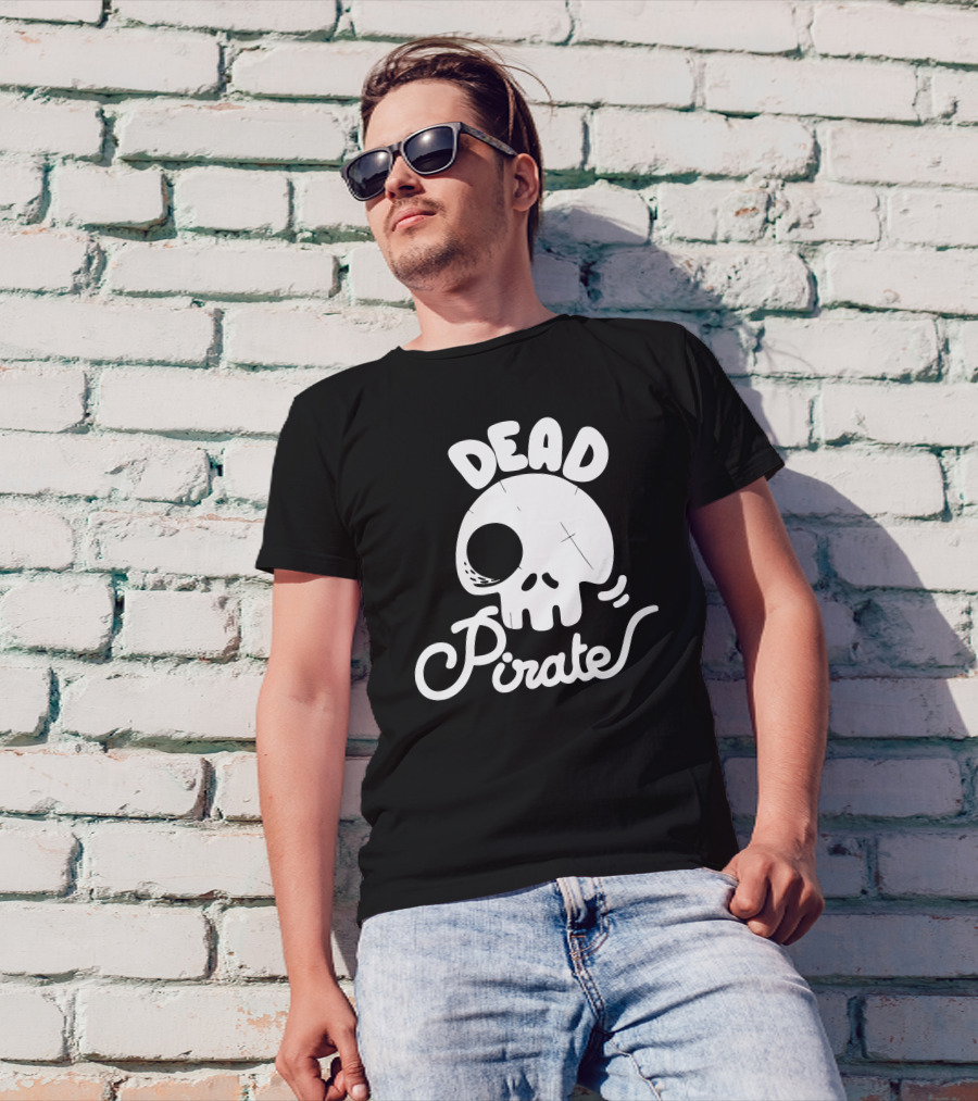 DEAD PIRATE Skull T-Shirt