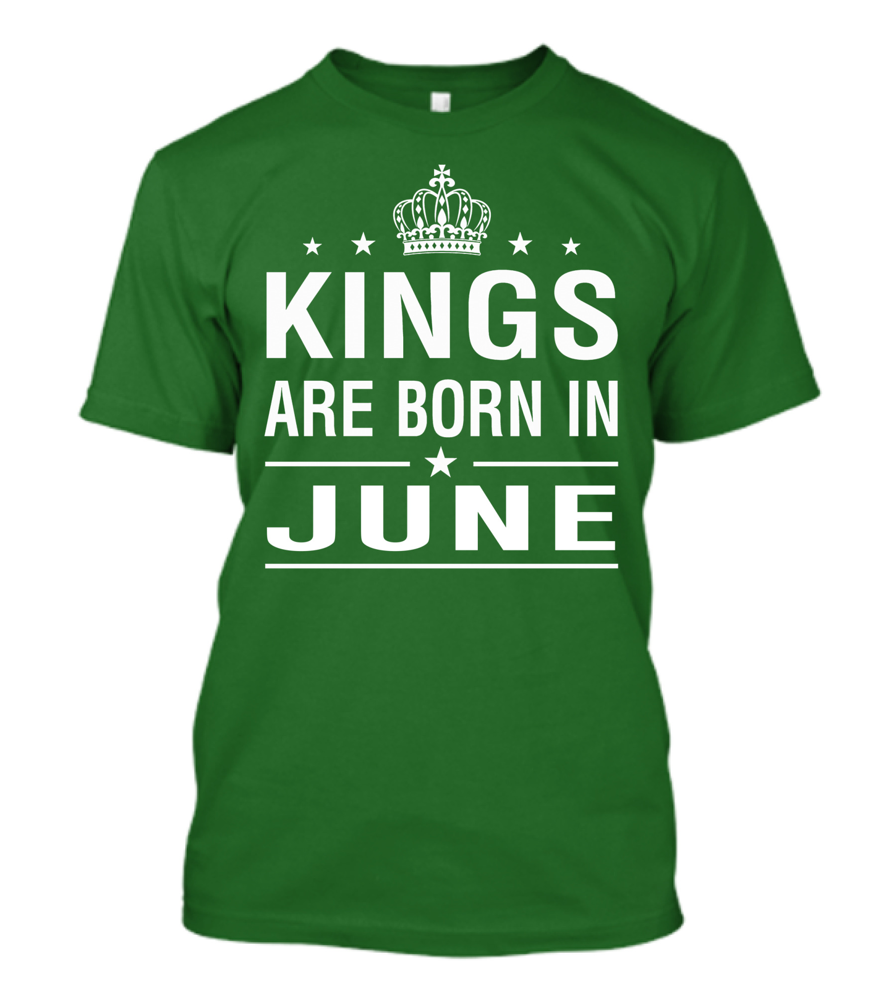 June Kings Birthday Crown Stars T-Shirt