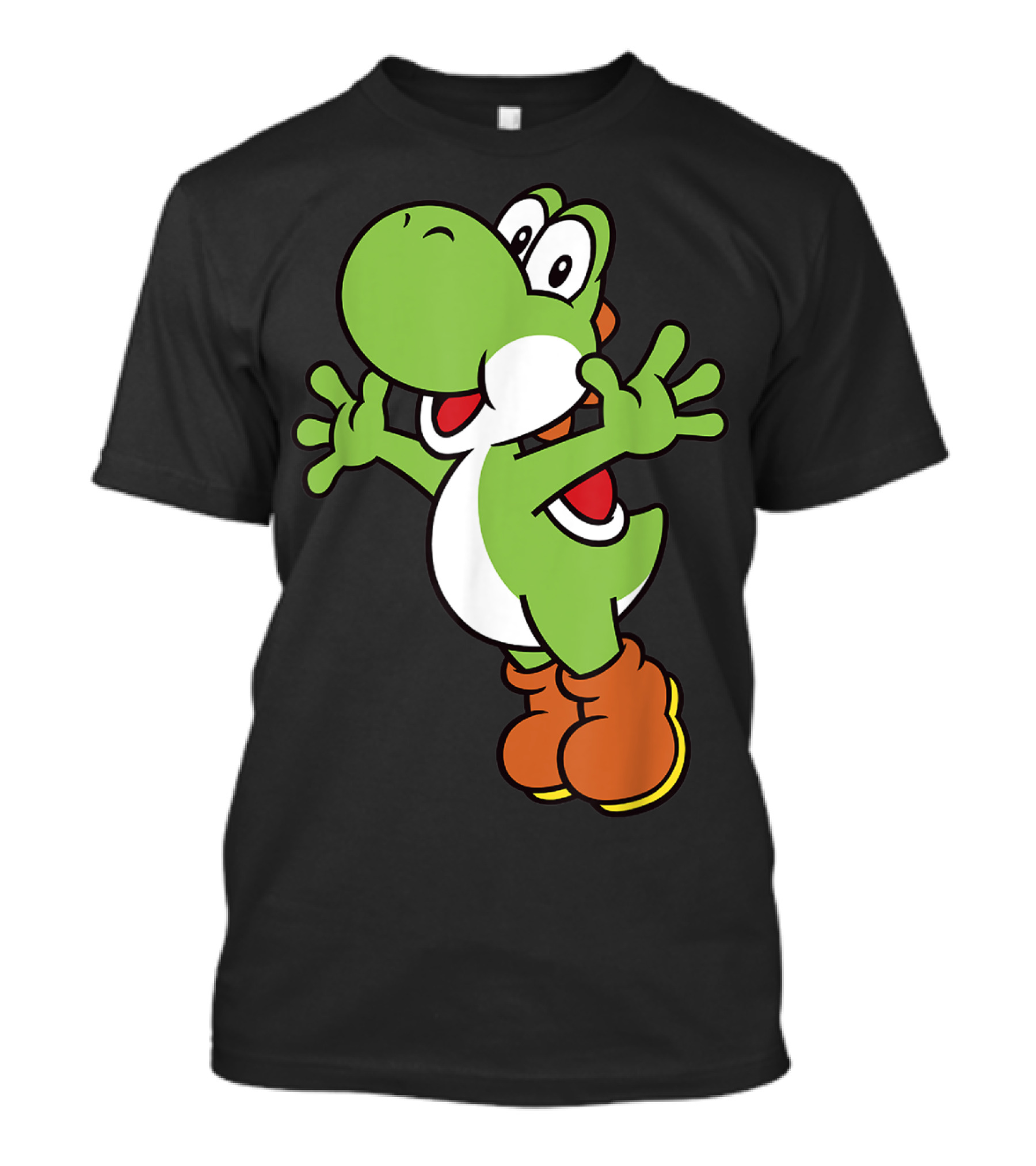 Super Mario Yoshi Iconic Jump Gaming Character T-Shirt