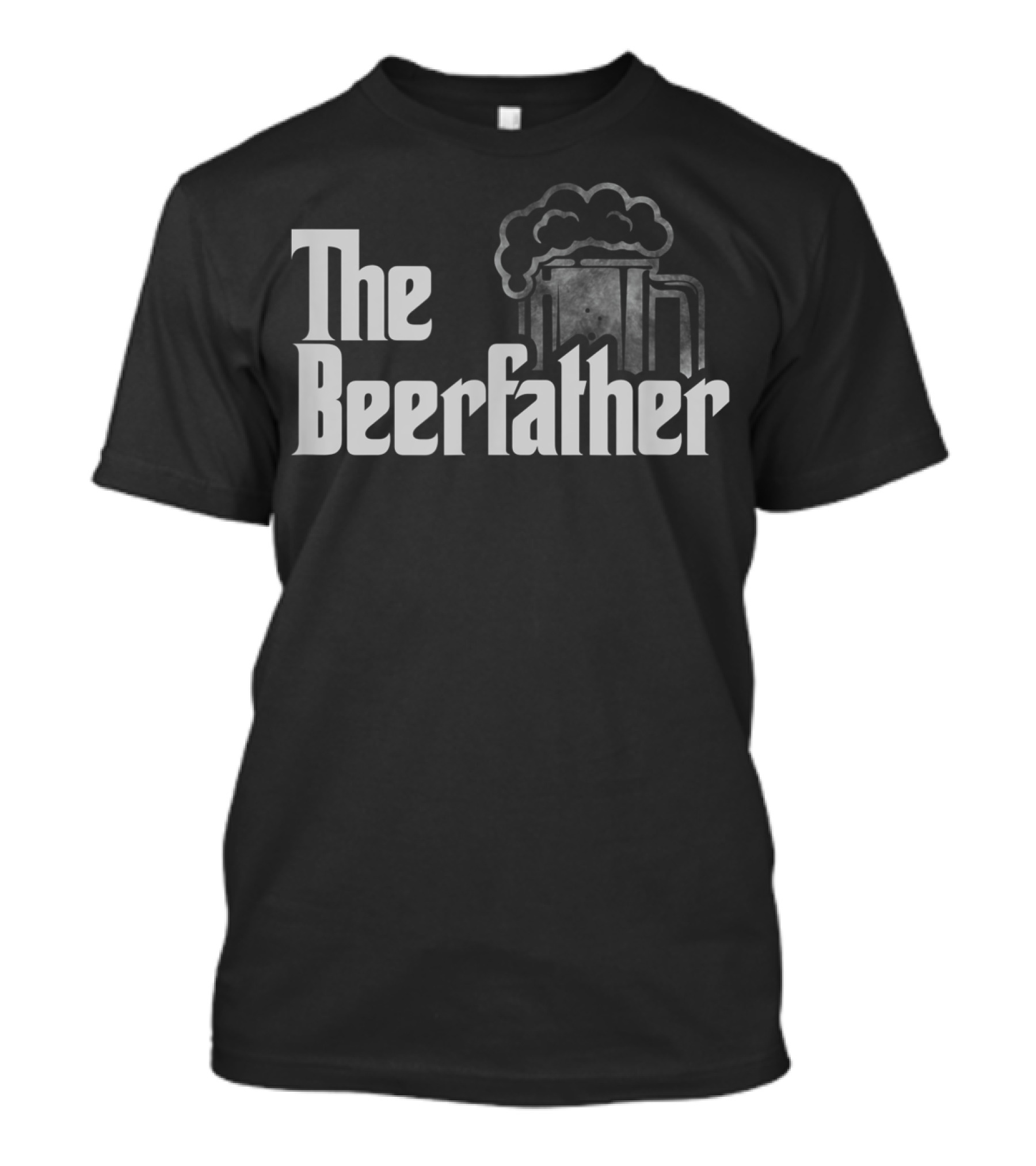 The Beerfather Classic Funny Drinking Humor Pun T-Shirt