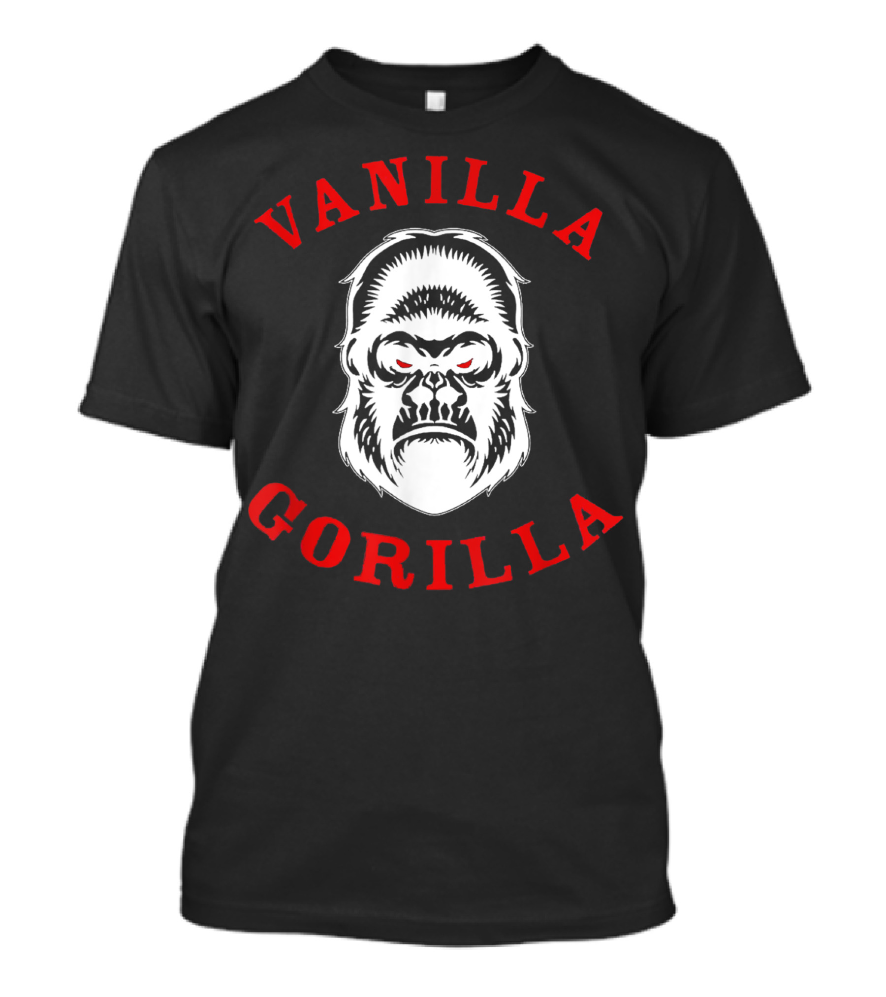 VANILLA GORILLA Fierce White Ape T-Shirt