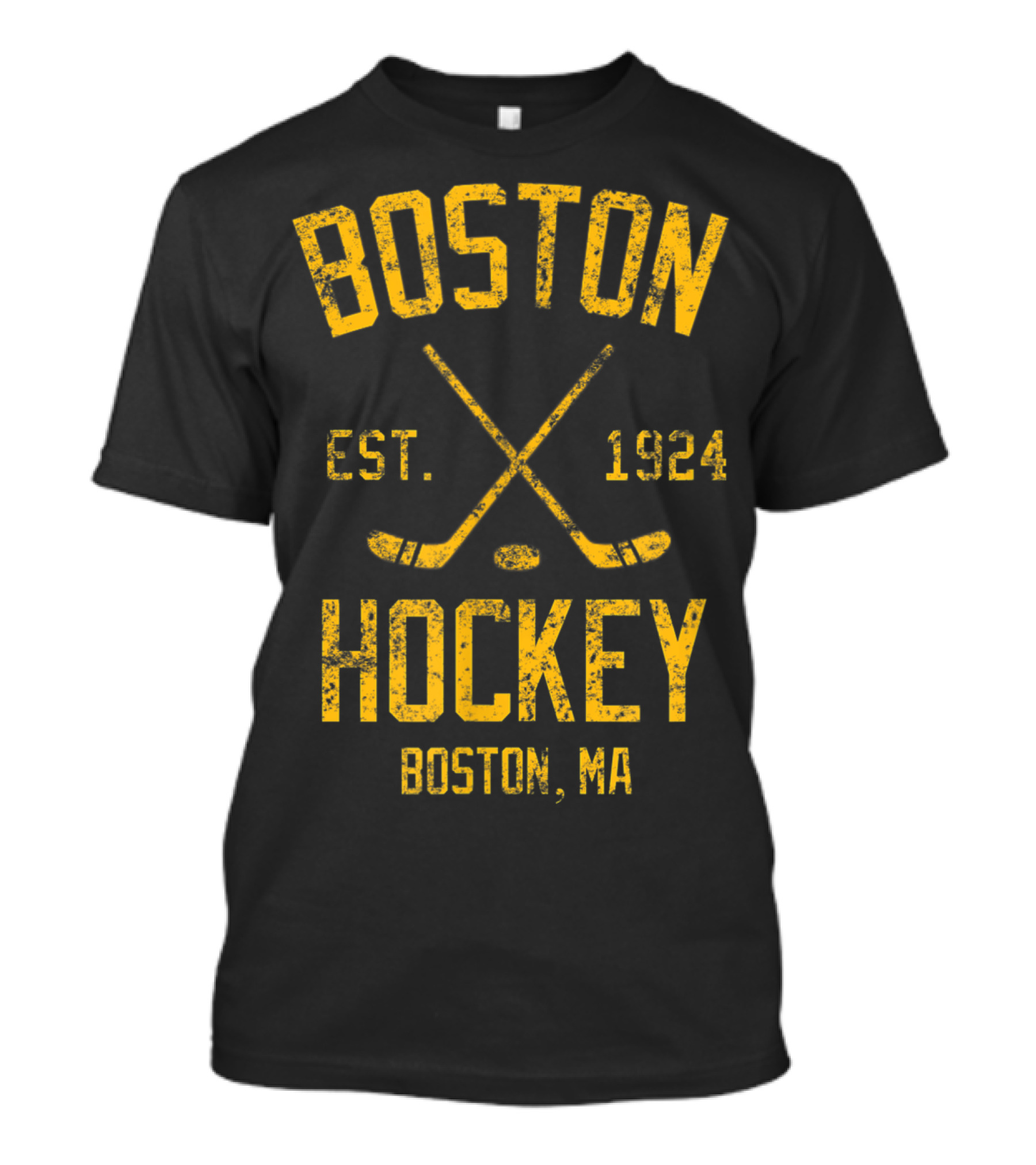 Boston Hockey Established 1924 Boston MA T-Shirt