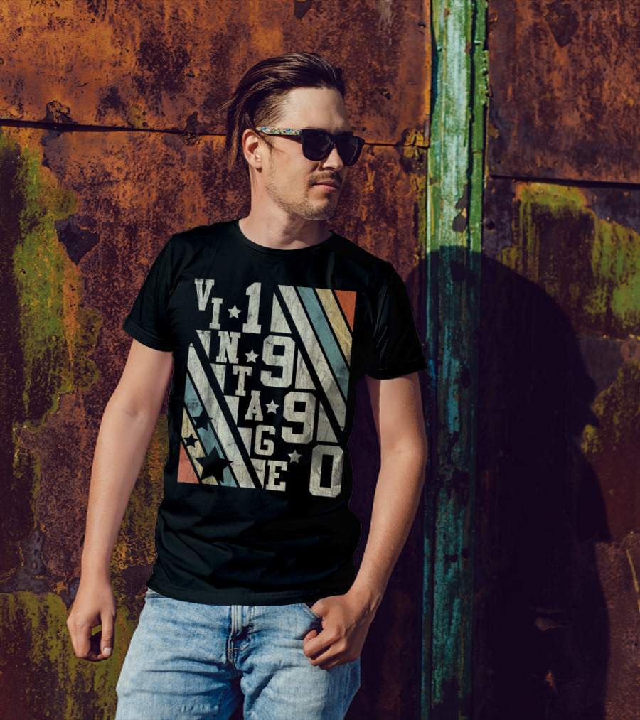 Vintage 1990 Classic Aged 28 Years Old 28Th T-Shirt