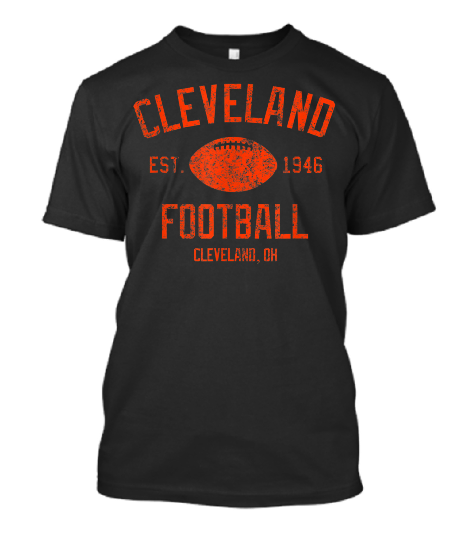 Cleveland Football Est. 1946 Vintage Cleveland Ohio T-Shirt