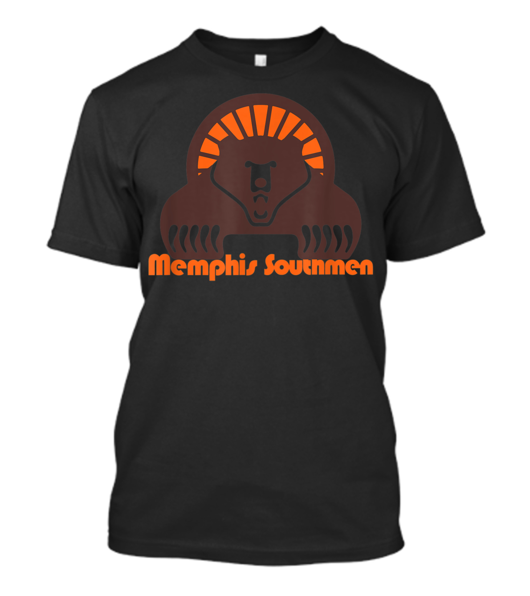 Memphis Southmen Vintage Bear Icon Football T-Shirt