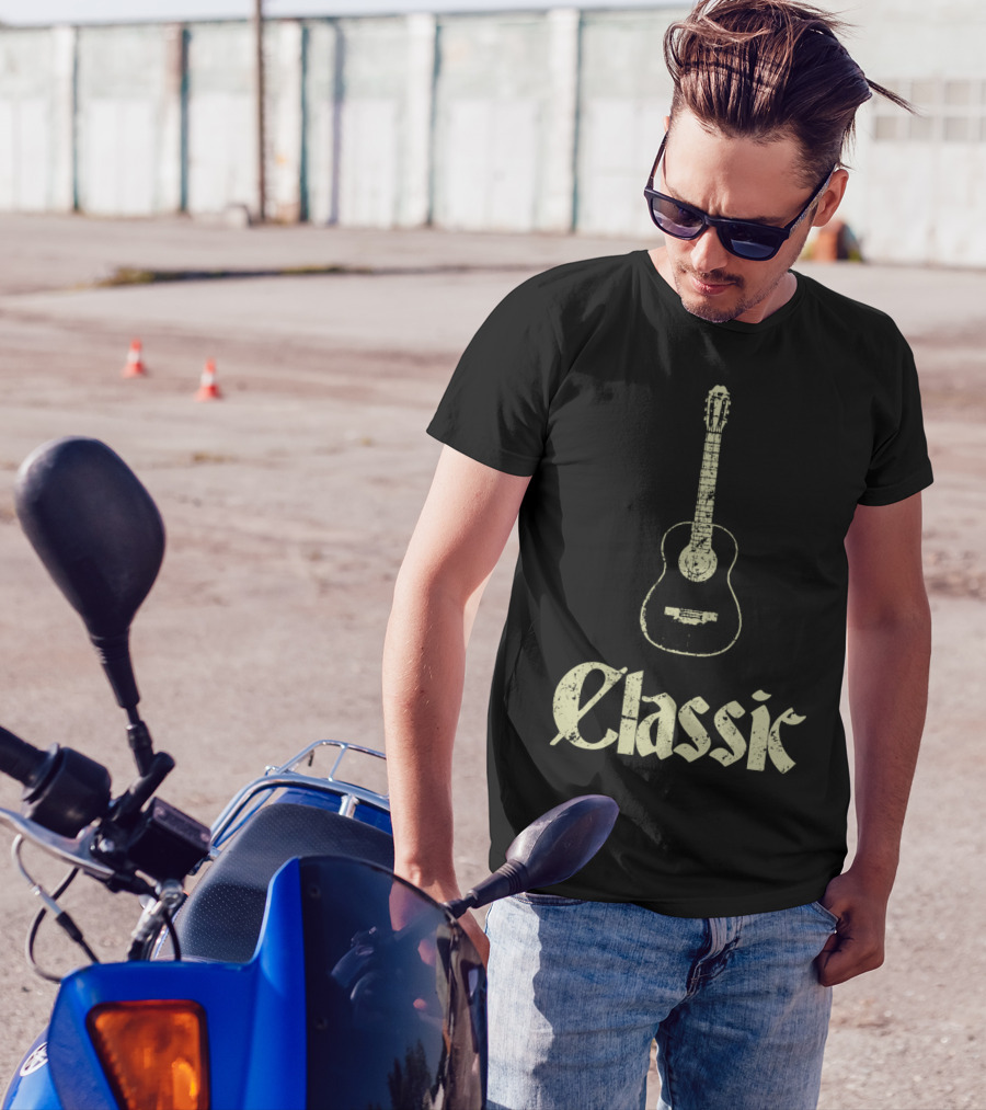 Classic Vintage Classical Guitar T-Shirt