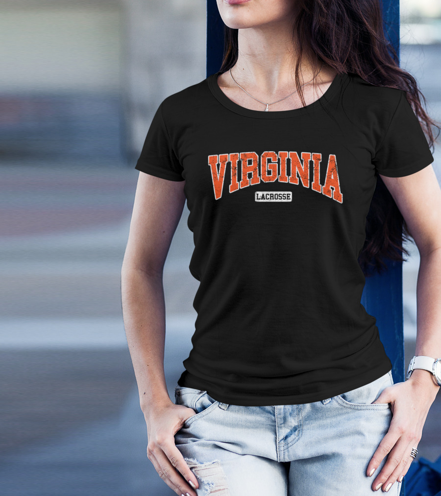 Virginia Lacrosse Weathered Classic T-Shirt