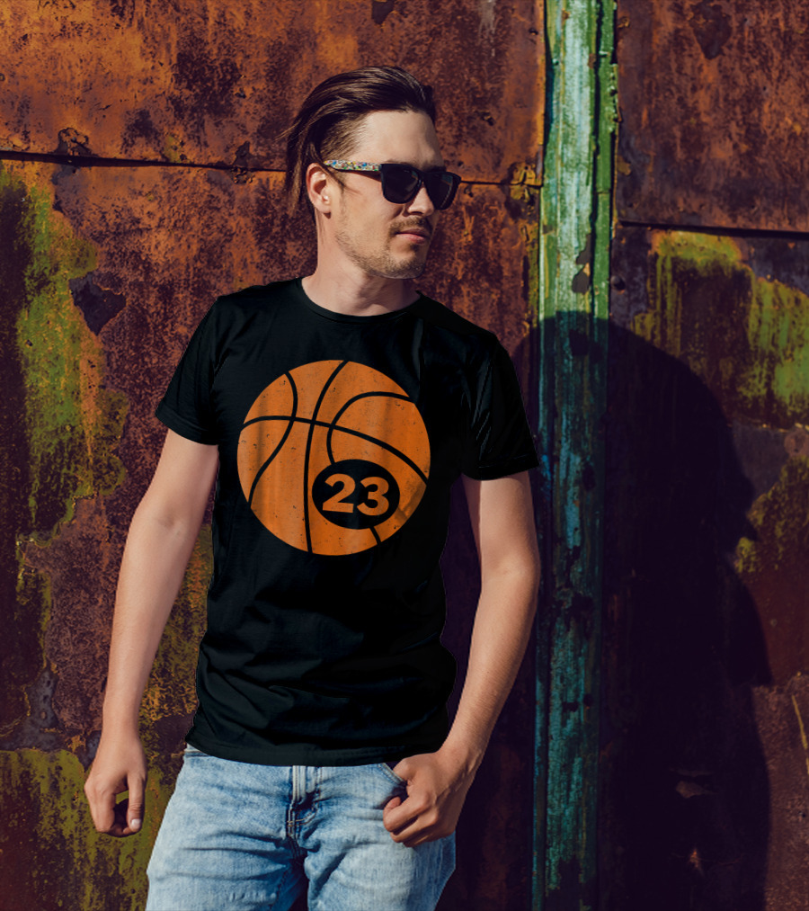 Basketball Jersey Number 23 T-Shirt