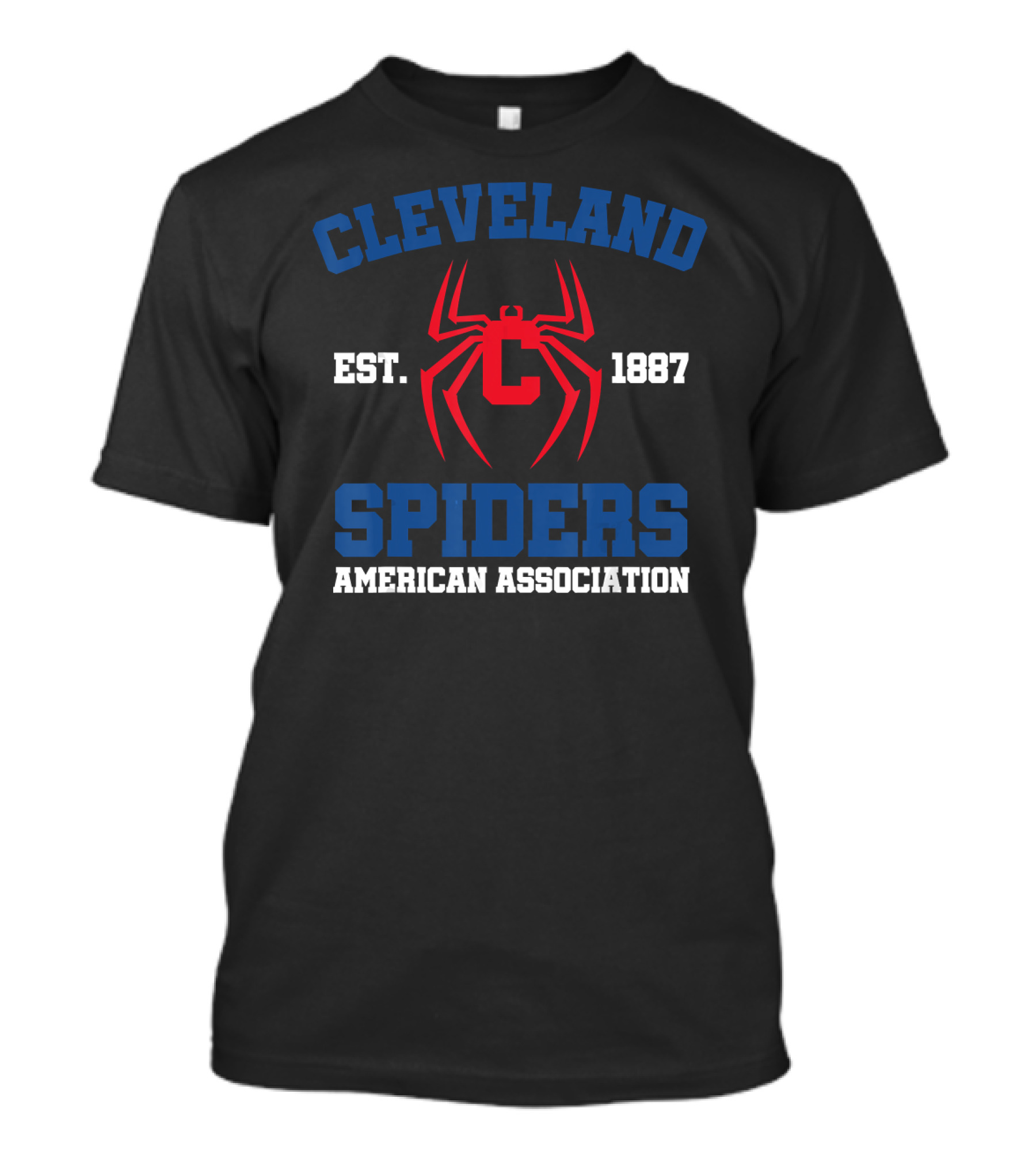 Cleveland Spiders American Association Baseball Est. 1887 T-Shirt
