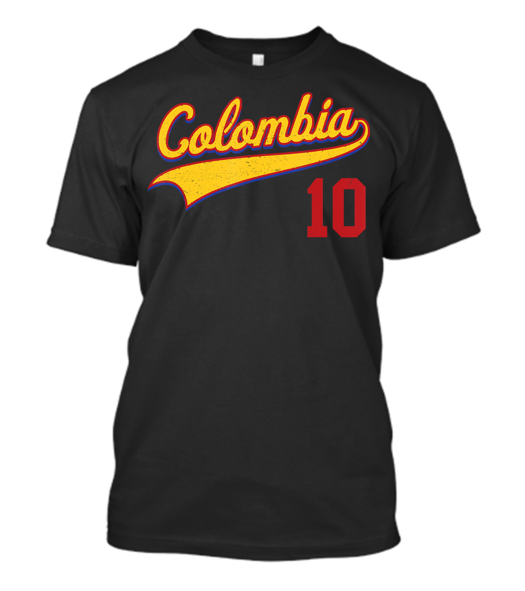 Colombia Baseball Jersey Camiseta 10 T-Shirt