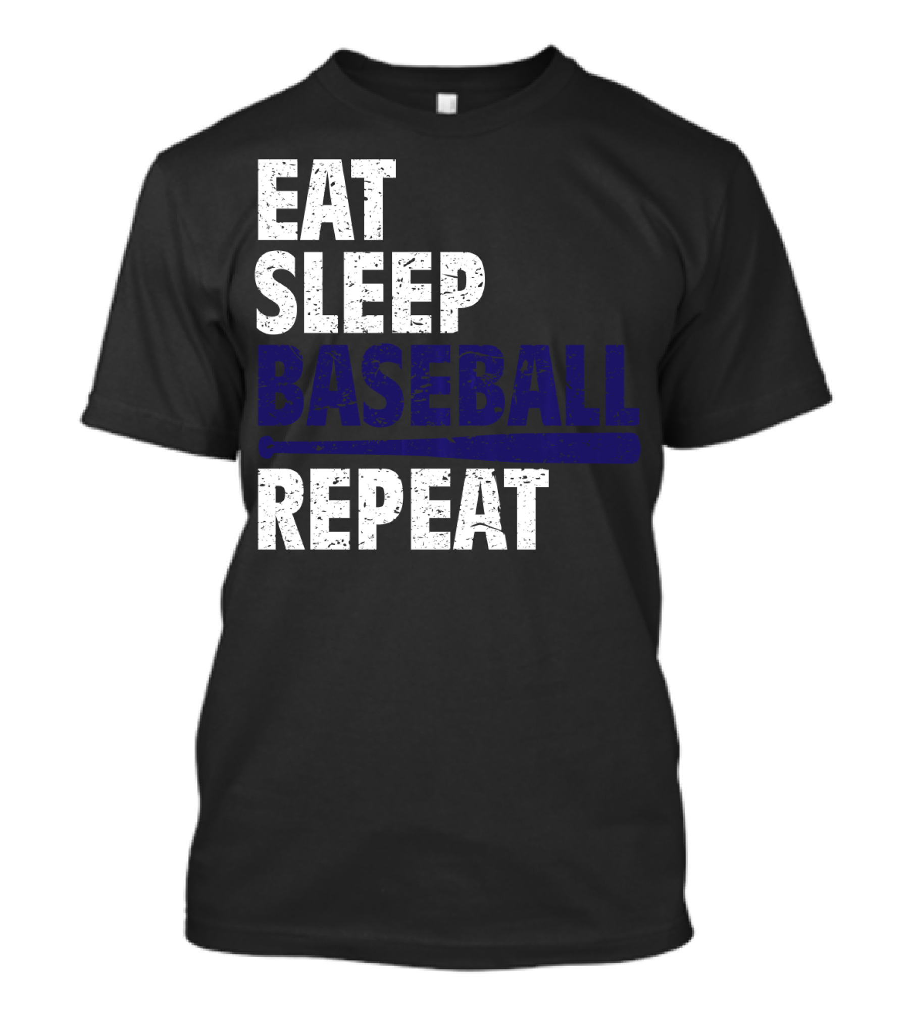 Eat Sleep Play Baseball Repeat T-Shirt