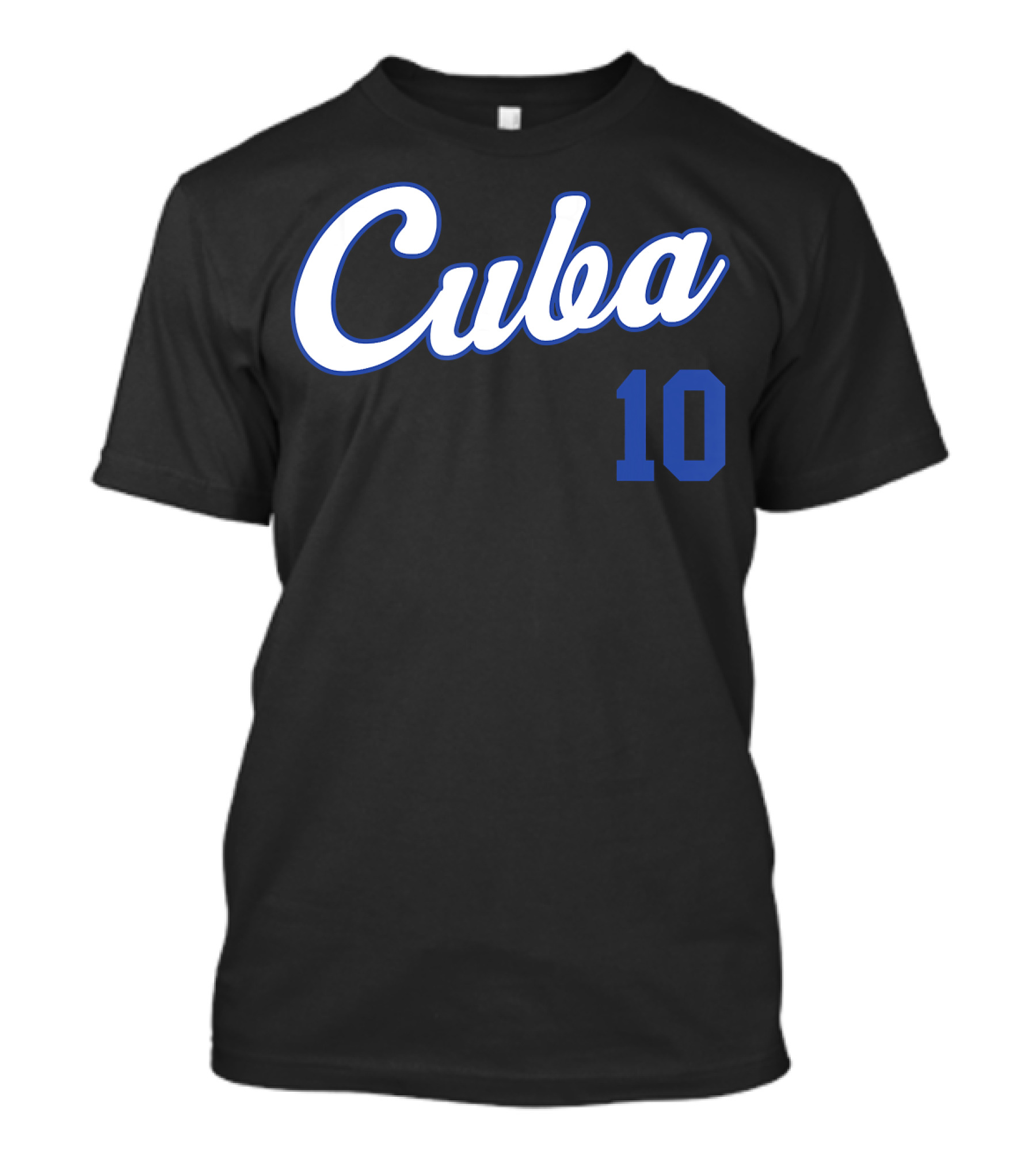Cuba Baseball Remera Beisbol Cuban 10 T-Shirt