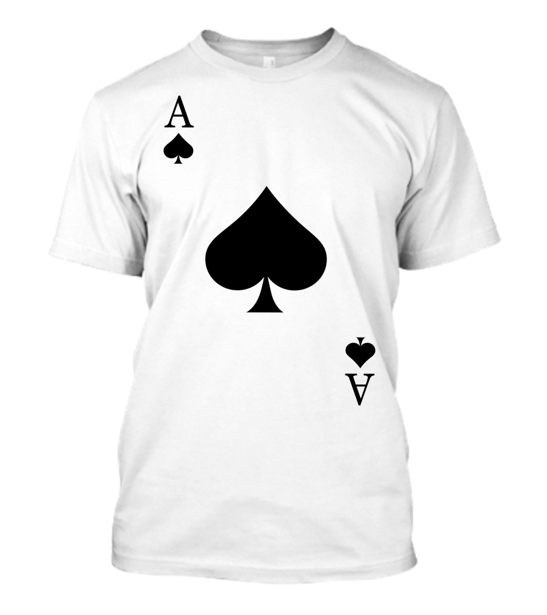 Ace Of Spades Playing Card крутая гуашь вд Wj Vil муркаಶ್ Ace Шайтан T-Shirt