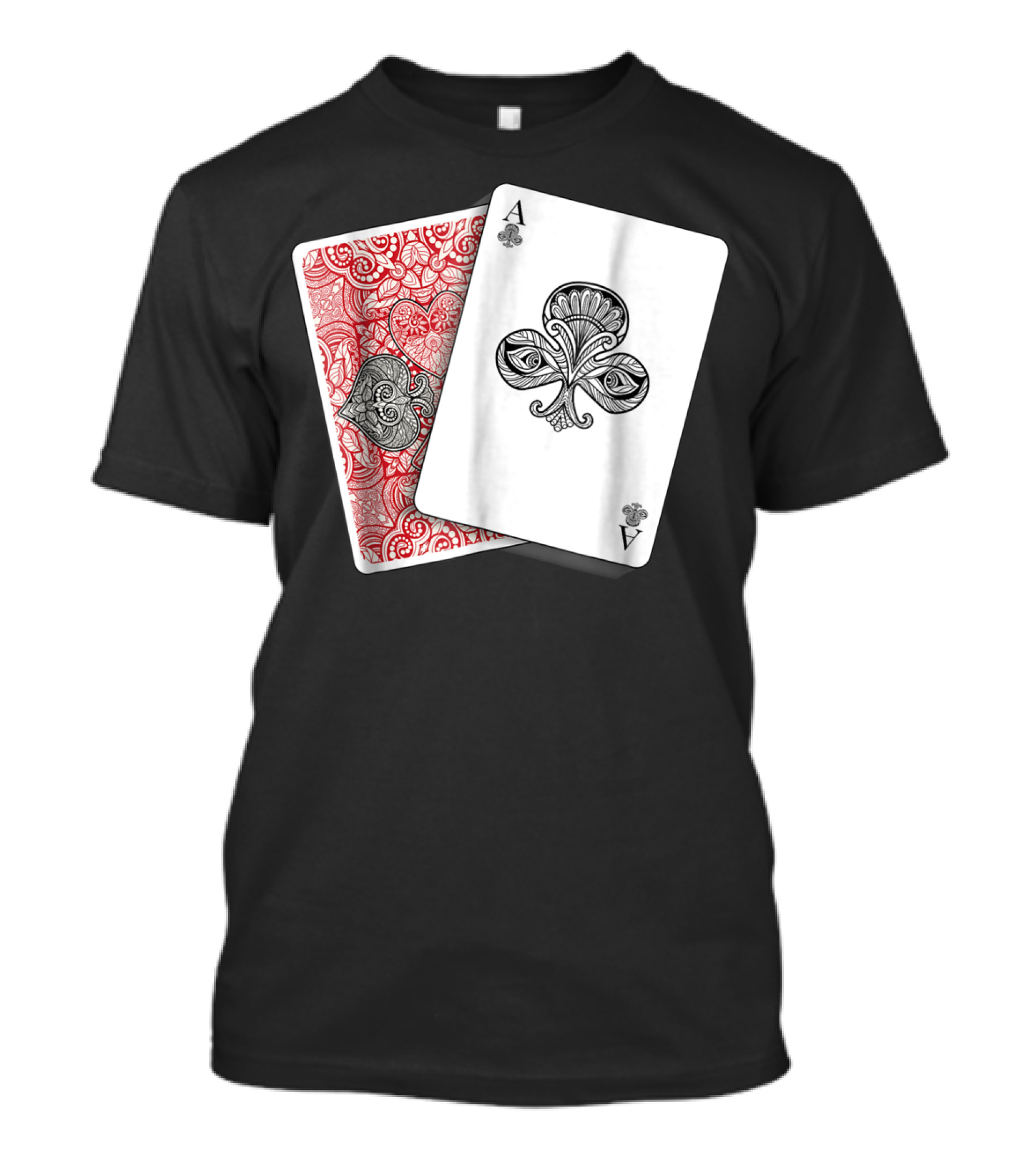 Ace Of Spades Costume Halloween Playing Card T-Shirt