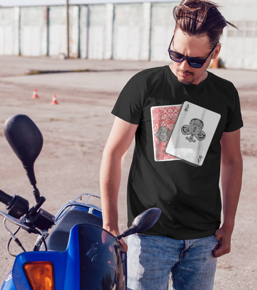 Ace Of Spades Costume Halloween Playing Card T-Shirt