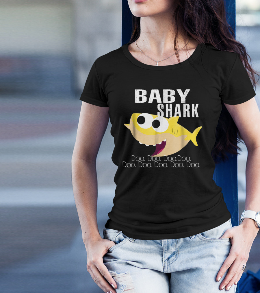 Baby Shark Doo Doo Doo Doo Father's Grandpa Song T-Shirt